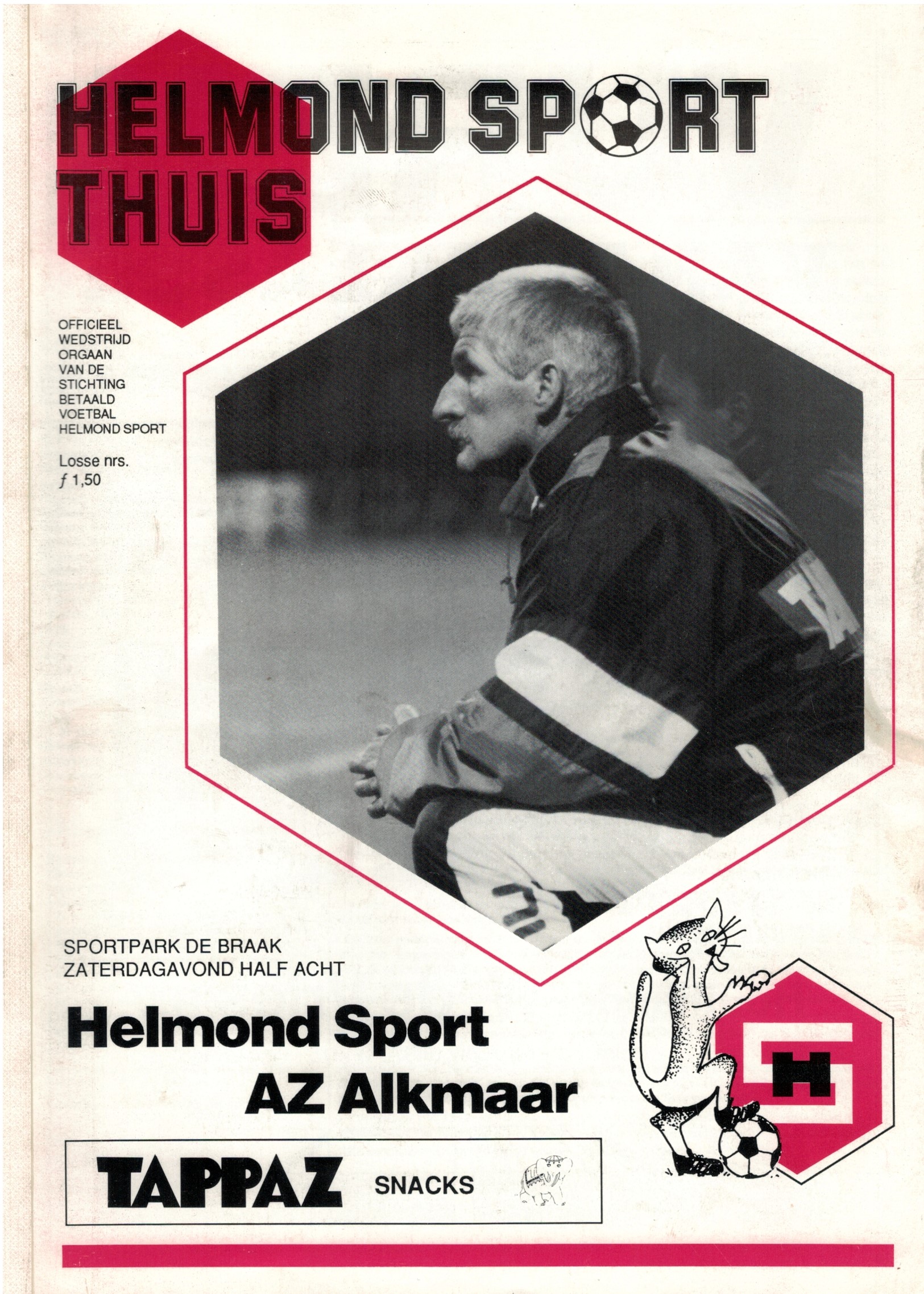 AZ Programma 3-feb-1990 Helmond Sport uit